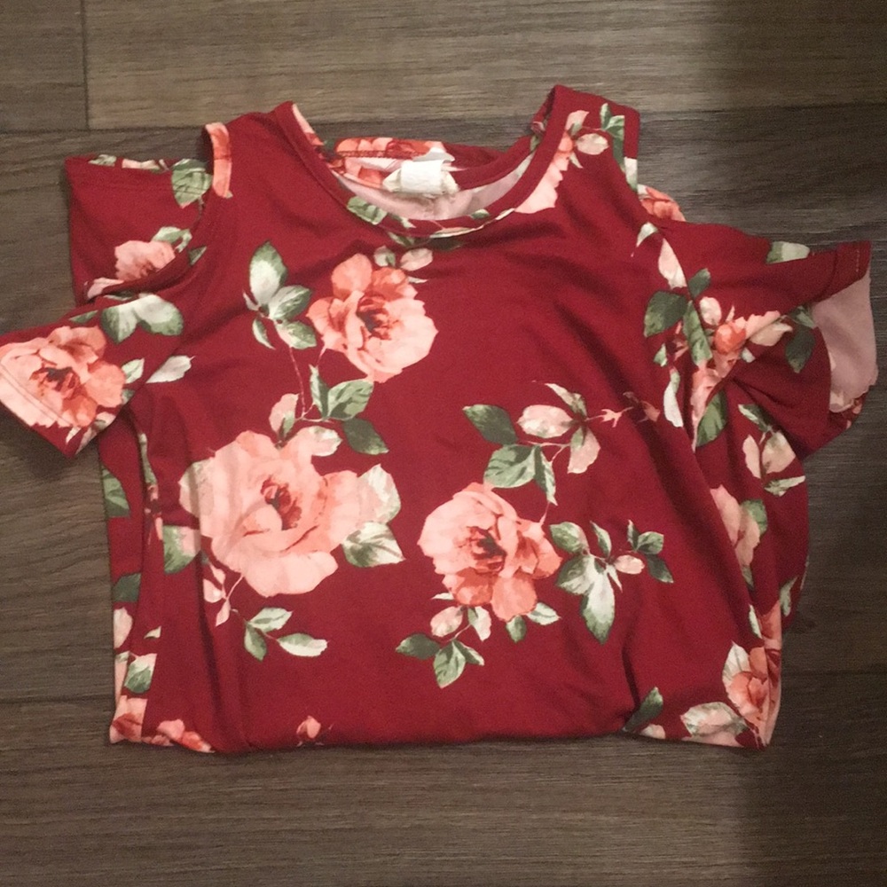 Velvet Summer Flower Dress